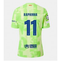 Camisa de Futebol Barcelona Raphinha Belloli #11 Equipamento Alternativo 2024-25 Manga Curta